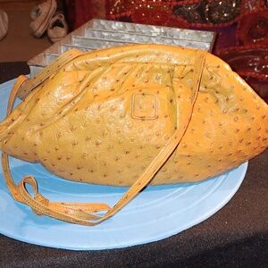 Pierre cardin leather clutch